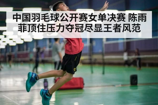 中国羽毛球公开赛女单决赛 陈雨菲顶住压力夺冠尽显王者风范